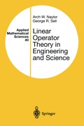 Cover: Linear Operator Theory in Engineering and Science - Springer