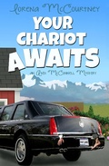 Cover: Your Chariot Awaits (The Andi McConnell Mysteries, #1) - The Andi McConnell Mysteries