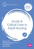 Cover: Acute and Critical Care in Adult Nursing - Learning Matters Ltd