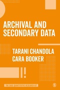 Cover: Archival and Secondary Data - SAGE Publications Ltd