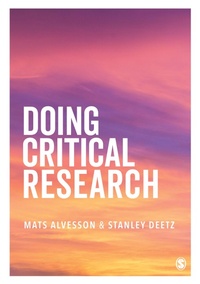 Enlarge image Cover: Doing Critical Research - SAGE Publications Ltd