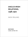 Cover: Anglo-Irish Relations - Routledge