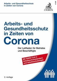 Abbildung von: Arbeits- und Gesundheitsschutz in Zeiten von Corona - C.H.BECK