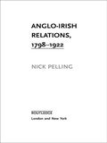 Cover: Anglo-Irish Relations - Routledge