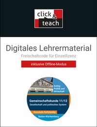 Abbildung von: Kolleg Politik und Wirtschaft - Baden-Württemberg - neu / Gesellschaft u. polit. System click & teach Box - Buchner, C.C.