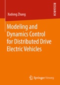 Cover: Modeling and Dynamics Control for Distributed Drive Electric Vehicles - Springer Vieweg