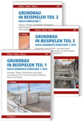 Cover: Grundbau in Beispielen nach Eurocode 7 - Teile 1 bis 3 - Reguvis Fachmedien