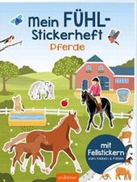 Enlarge image Cover: Mein Fühl-Stickerheft - Pferde - arsEdition