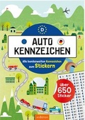 Cover: Autokennzeichen - Alle bundesweiten Kennzeichen zum Stickern - arsEdition