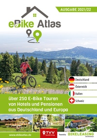 Enlarge image Cover: eBike Atlas 2021 - TVV Touristik-Verlag GmbH