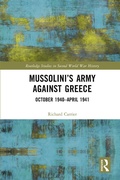 Cover: Mussolini's Army against Greece - Routledge