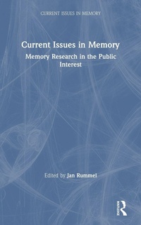 Enlarge image Cover: Current Issues in Memory - Routledge