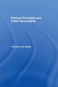Cover: Political Principles and Indian Sovereignty - Routledge