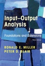 Cover: Input-Output Analysis - Cambridge University Press