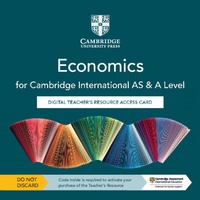 Abbildung von: Cambridge International AS & A Level Economics Digital Teacher's Resource Access Card - Cambridge University Press