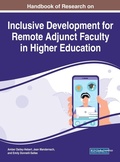 Cover: Handbook of Research on Inclusive Development for Remote Adjunct Faculty in Higher Education - Business Science Reference