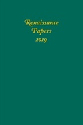 Cover: Renaissance Papers 2019 - De Gruyter