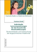 Cover: Individuelle Lernvoraussetzungen f&uuml;r den Erwerb des Bruchzahlkonzepts - Waxmann