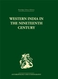 Cover: Western India in the Nineteenth Century - Routledge