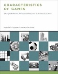 Cover: Characteristics of Games - MIT Press