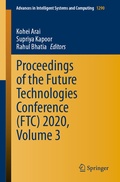 Cover: Proceedings of the Future Technologies Conference (FTC) 2020, Volume 3 - Springer