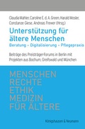 Cover: Unterst&uuml;tzung f&uuml;r &auml;ltere Menschen - K&ouml;nigshausen & Neumann