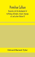 Cover: Primitive culture - ALPHA EDITION