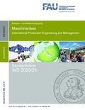 Cover: Studienf&uuml;hrer Maschinenbau und IP WS 2020/21 - FAU Uni Erlangen, Maschinenbau