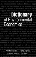 Cover: Dictionary of Environmental Economics - Routledge