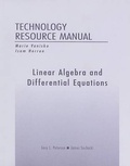Cover: Technology Resource Manual for Maple, Mathematica and MATLAB for Linear Algebra and Differential Equations - Addison Wesley