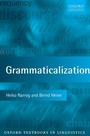 Cover: Grammaticalization - Oxford University Press