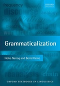 Cover: Grammaticalization - Oxford University Press