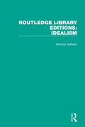 Cover: Routledge Library Editions: Idealism - Routledge
