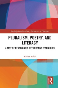 Abbildung von: Pluralism, Poetry, and Literacy - Routledge
