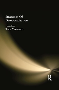 Enlarge image Cover: Strategies Of Democratization - Taylor & Francis