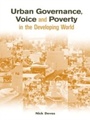 Cover: Urban Governance Voice and Poverty in the Developing World - Routledge