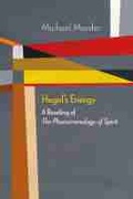 Cover: Hegel's Energy - Northwestern University Press