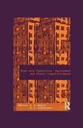 Cover: High-Tech Industries, Employment and Global Competitiveness - Routledge India