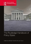 Cover: The Routledge Handbook of Policy Styles - Routledge