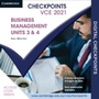 Cover: Cambridge Checkpoints VCE Business Management Units 3&4 2021 Digital Card - Cambridge University Press