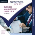 Cover: Cambridge Checkpoints VCE Business Management Units 3&4 2021 Digital Code - Cambridge University Press
