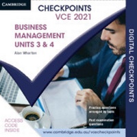 Enlarge image Cover: Cambridge Checkpoints VCE Business Management Units 3&4 2021 Digital Code - Cambridge University Press