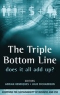 Cover: The Triple Bottom Line - Routledge
