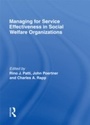 Bild: Managing for Service Effectiveness in Social Welfare Organizations - Routledge
