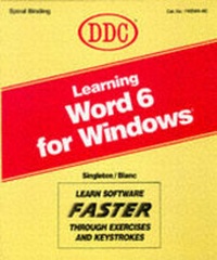 Enlarge image Cover: Learning Word 6 for Windows - DDC Publishing
