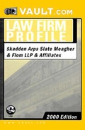 Cover: Skadden, Arps, Slate, Meagher and Flom Llp & Affiliates - Vault.com
