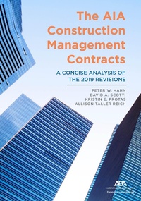 Abbildung von: The AIA Construction Management Contracts - American Bar Association