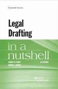 Cover: Legal Drafting in a Nutshell - West Academic Press