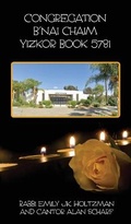 Cover: Congregation Bnai Chaim Yizkor Book 5781 - Congregation B'nai Chaim