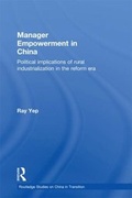 Cover: Manager Empowerment in China - Routledge